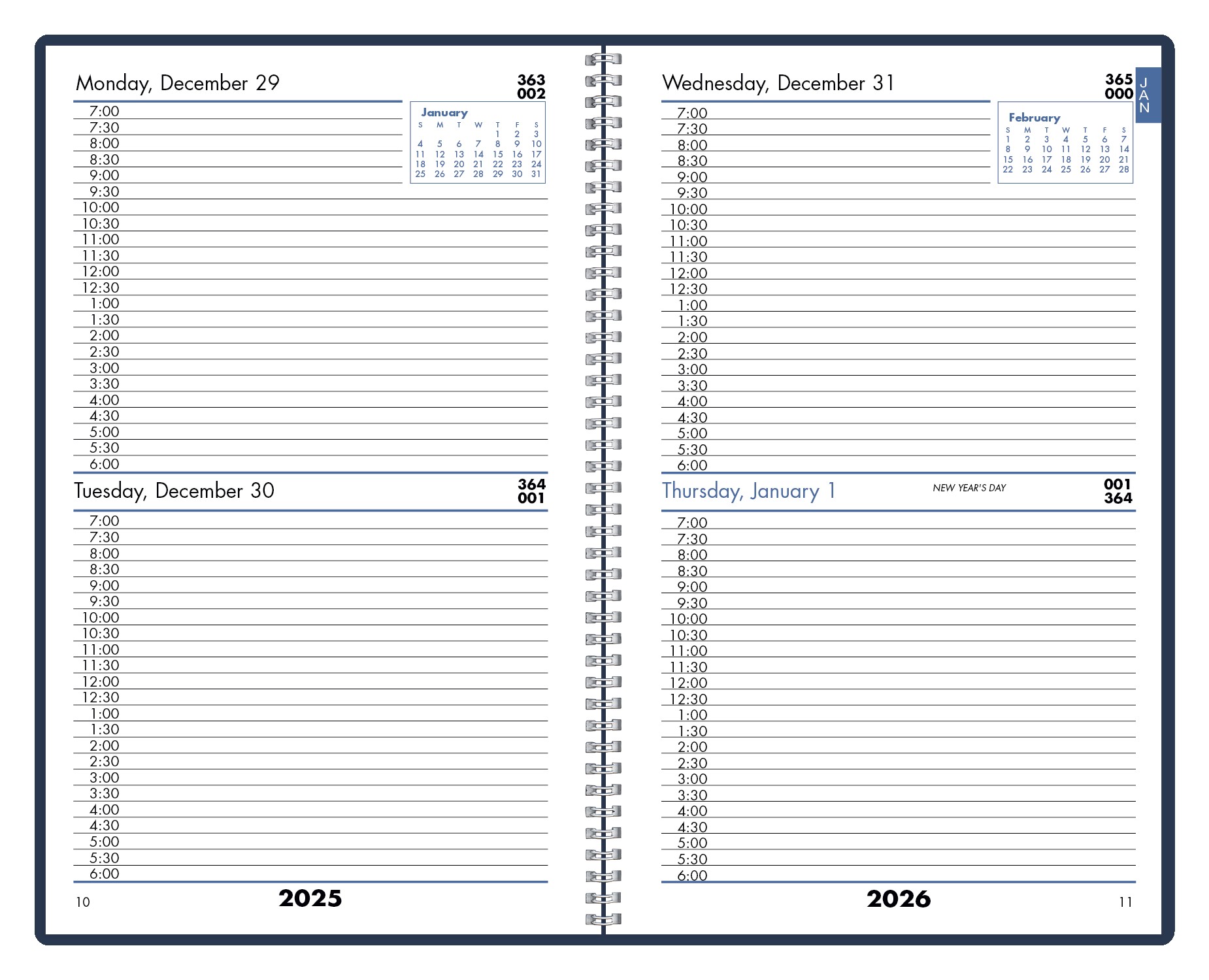 Triumph® Calendars Classic Time Manager 2