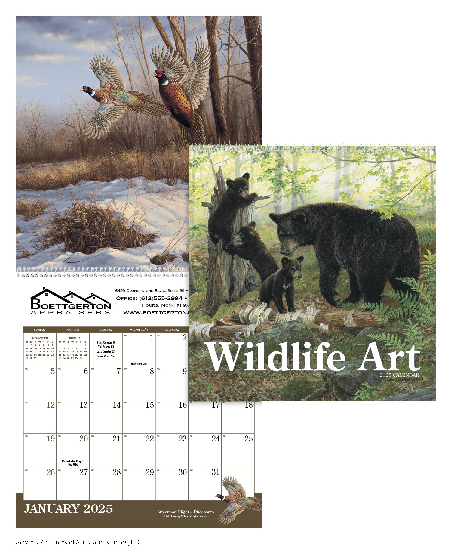 Triumph® Calendars Wildlife Art Calendar 2