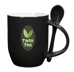 Good Value™ Rounded Spooner Mug - 11 oz. - 46174 black image Good Value™ Rounded Spooner Mug - 11 oz. - 46174 black image