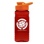Garyline® RPET Bottle with Drink-Thru Lid - 20 oz. - RP20D_translucentred_bottle_orange_lid_1c.png Garyline® RPET Bottle with Drink-Thru Lid - 20 oz. - RP20D_translucentred_bottle_orange_lid_1c.png