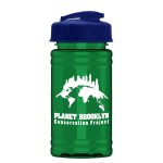Garyline® Mini RPET Bottle with Flip-Top Lid - 16 oz. - RP16U_translucentgreen_bottle_navyblue_lid_1c.png Garyline® Mini RPET Bottle with Flip-Top Lid - 16 oz. - RP16U_translucentgreen_bottle_navyblue_lid_1c.png