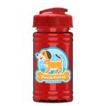 Garyline® Mini RPET Bottle with Flip-Top Lid - 16 oz. - RP16U_translucentred_bottle_red_lid_full.png Garyline® Mini RPET Bottle with Flip-Top Lid - 16 oz. - RP16U_translucentred_bottle_red_lid_full.png