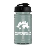 Garyline® Mini RPET Bottle with Flip-Top Lid - 16 oz. 2 Garyline® Mini RPET Bottle with Flip-Top Lid - 16 oz. 2