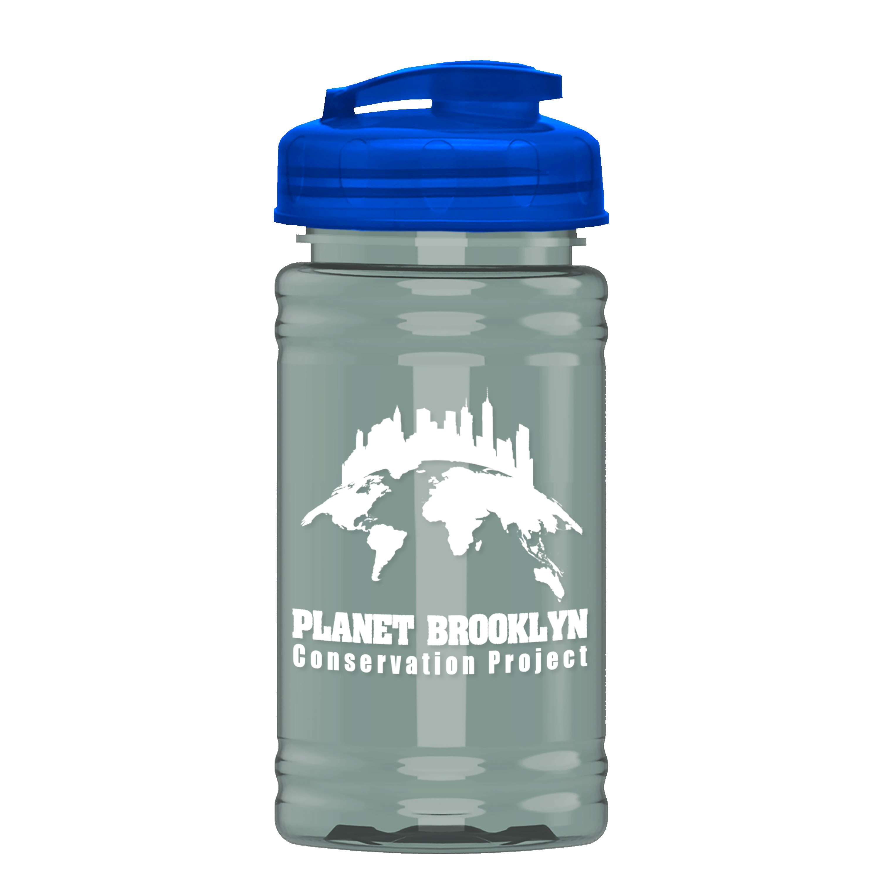 Garyline® Mini RPET Bottle with Flip-Top Lid - 16 oz. 2