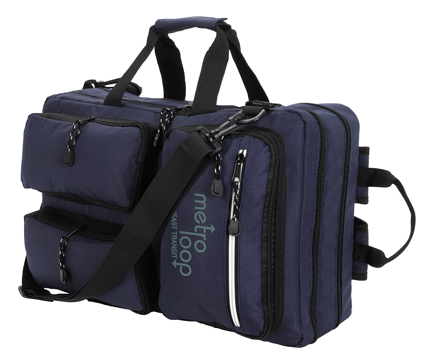 Atchison® RPET Ripstop Briefcase Backpack 2