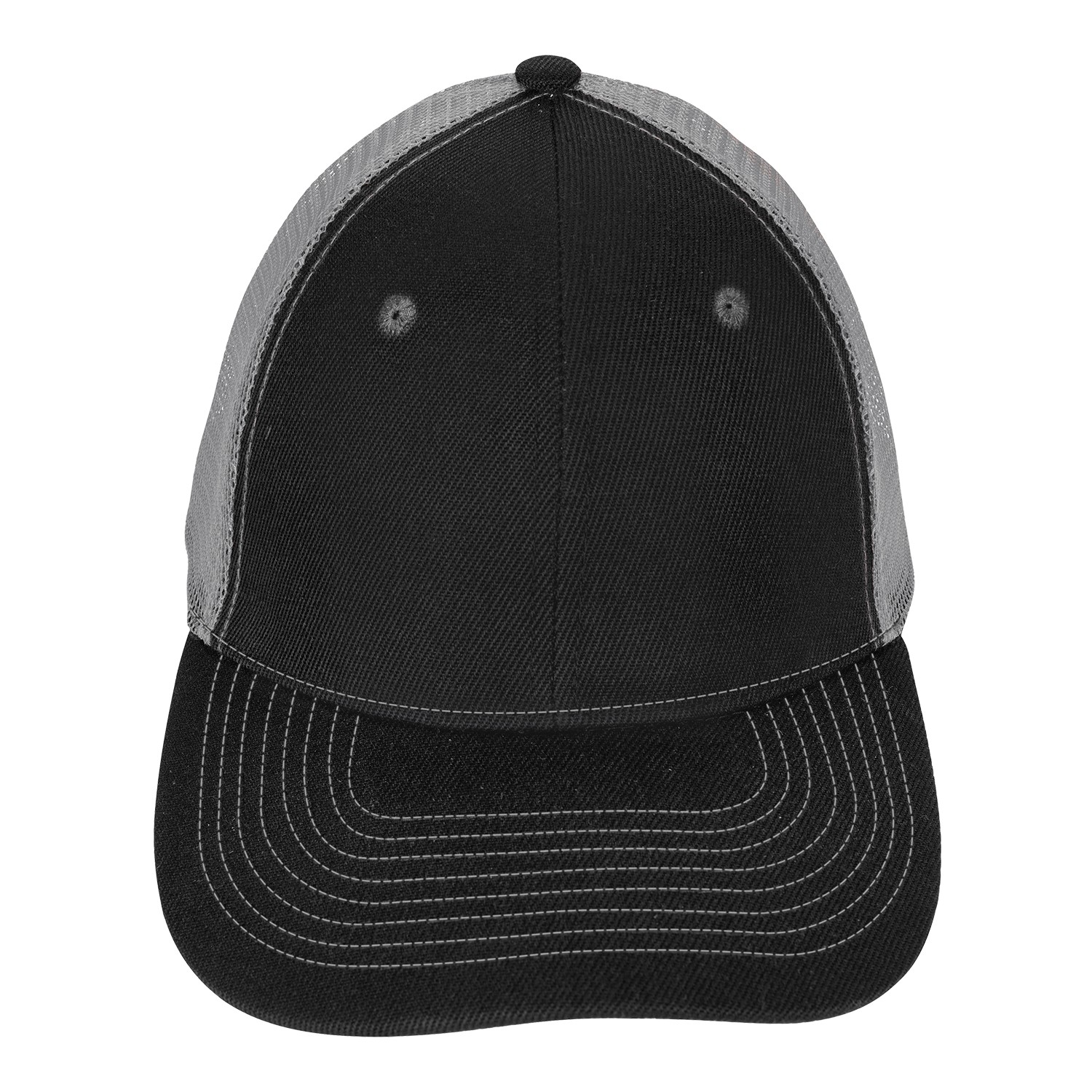 Mid-Profile Accent Mesh Snapback Cap 2