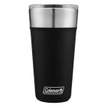 Coleman® 20 oz. Brewski Stainless Steel Tumbler - Black Coleman® 20 oz. Brewski Stainless Steel Tumbler - Black