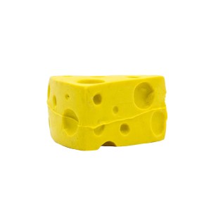 Pencil-Top Eraser Cheese Wedge 2 Pencil-Top Eraser Cheese Wedge 2