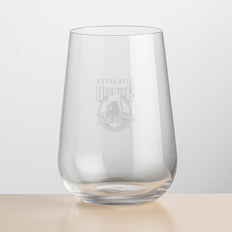 Flora Stemless Wine Glass - 16 oz. 2 Flora Stemless Wine Glass - 16 oz. 2