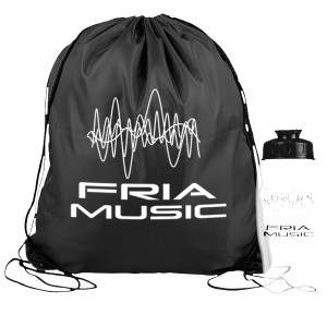 Garyline® Graduate Drawstring Backpack with 27 oz. Bottle 2 Garyline® Graduate Drawstring Backpack with 27 oz. Bottle 2