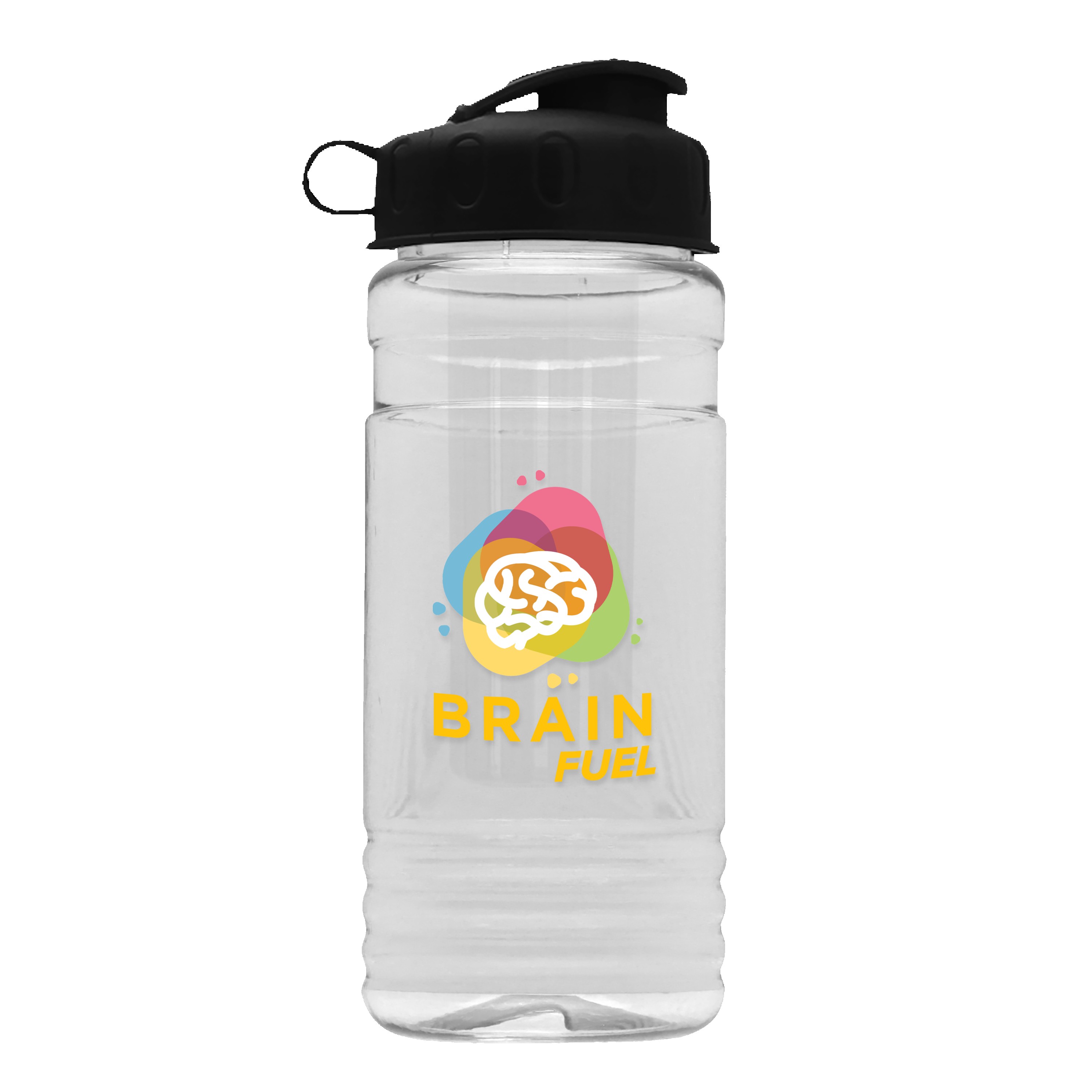 Garyline® Groove Tritan® Bottle with Flip-Top Lid and Infuser - 20 oz. 2
