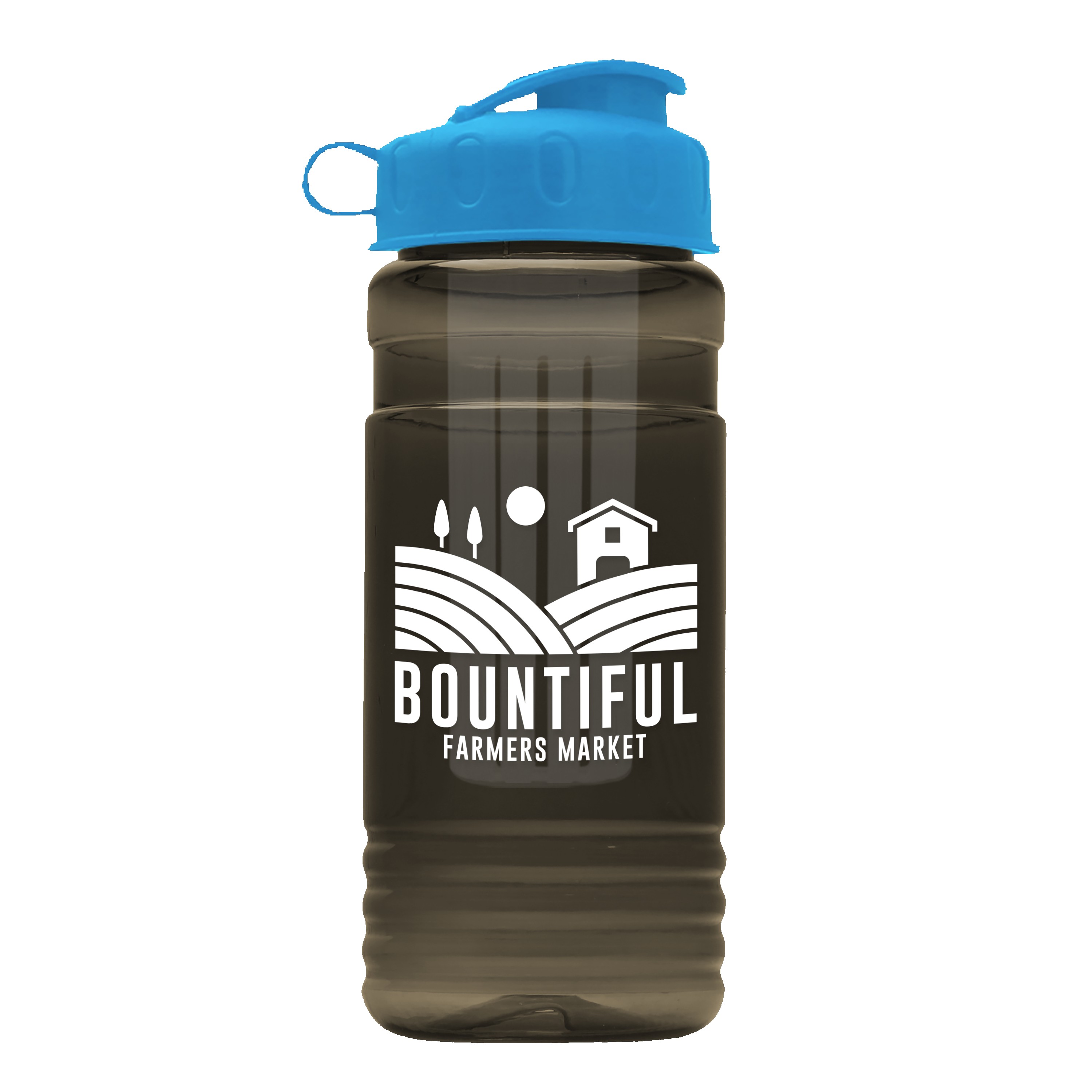 Garyline® Groove Tritan® Bottle with Flip-Top Lid and Infuser - 20 oz. 2