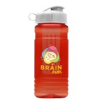 Garyline® Groove Tritan® Bottle with Flip-Top Lid and Infuser - 20 oz. - TRB20FI_translucentred_bottle_white_lid_frost_infuser_full.png Garyline® Groove Tritan® Bottle with Flip-Top Lid and Infuser - 20 oz. - TRB20FI_translucentred_bottle_white_lid_frost_infuser_full.png