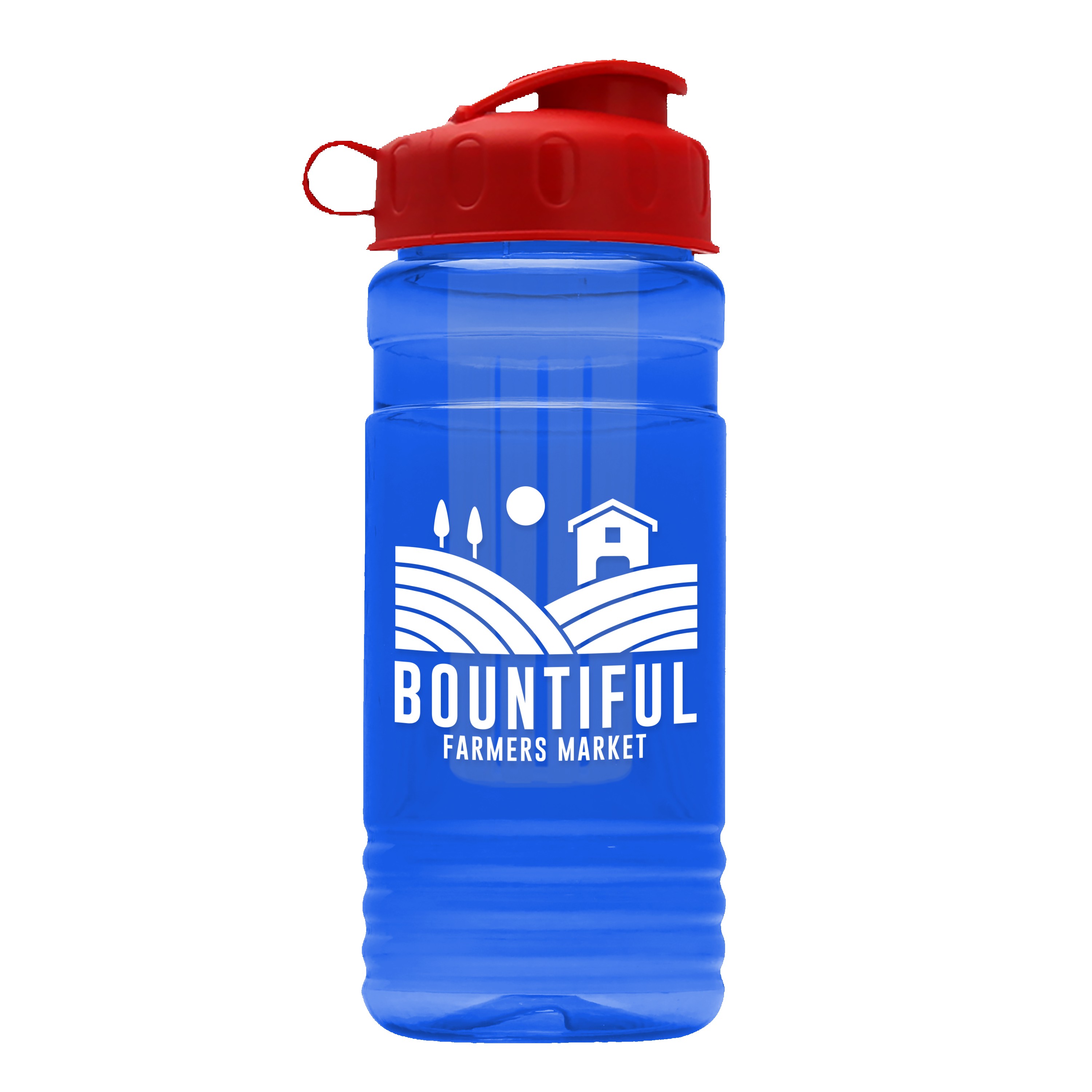 Garyline® Groove Tritan® Bottle with Flip-Top Lid and Infuser - 20 oz. 2