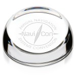 JAFFA® Clear Slant-Top Paperweight 2 JAFFA® Clear Slant-Top Paperweight 2