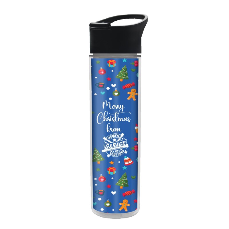 Garyline® Chiller Insulated Bottle with Pop-Up Lid and Full-Color Paper Insert - 16 oz. 2 Garyline® Chiller Insulated Bottle with Pop-Up Lid and Full-Color Paper Insert - 16 oz. 2