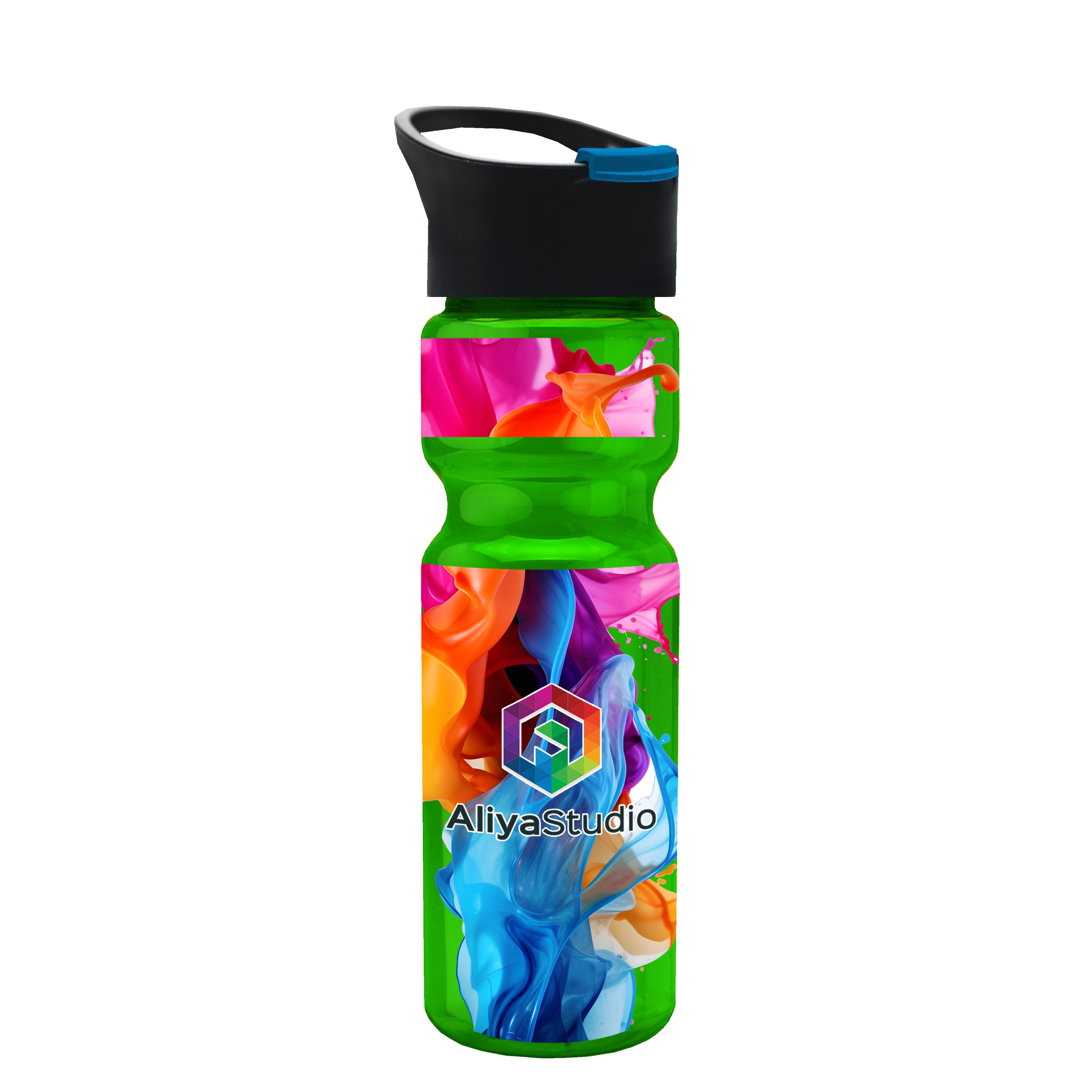Garyline® Champ Bottle with Pop-Up Lid - 28 oz. 2