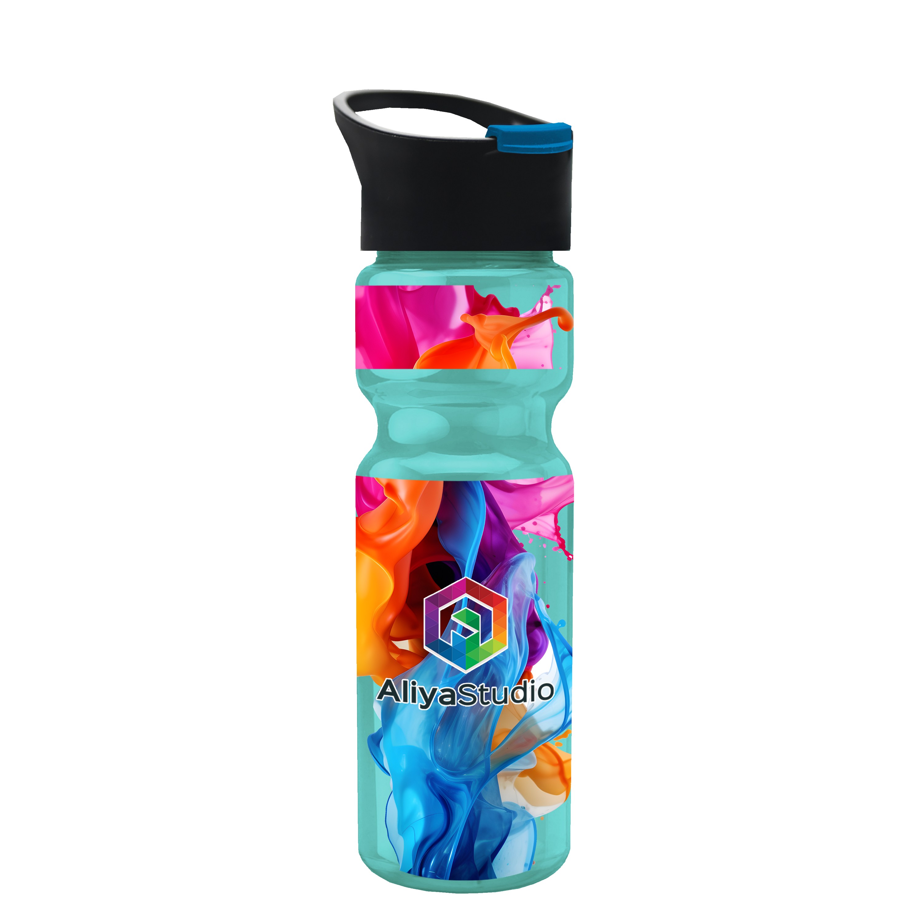 Garyline® Champ Bottle with Pop-Up Lid - 28 oz. 2