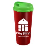 Garyline® Explore Travel Tumbler with Sip Lid - 20 oz. - MC18_metallicred_cup_limegreen_lid_1c.png Garyline® Explore Travel Tumbler with Sip Lid - 20 oz. - MC18_metallicred_cup_limegreen_lid_1c.png