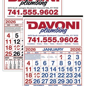 Skinner & Kennedy® Commercial 12-Sheet Calendar 2 Skinner & Kennedy® Commercial 12-Sheet Calendar 2