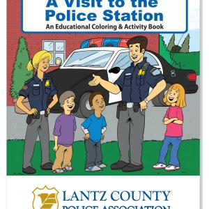 Coloring Book: A Visit to the Police Station 2 Coloring Book: A Visit to the Police Station 2