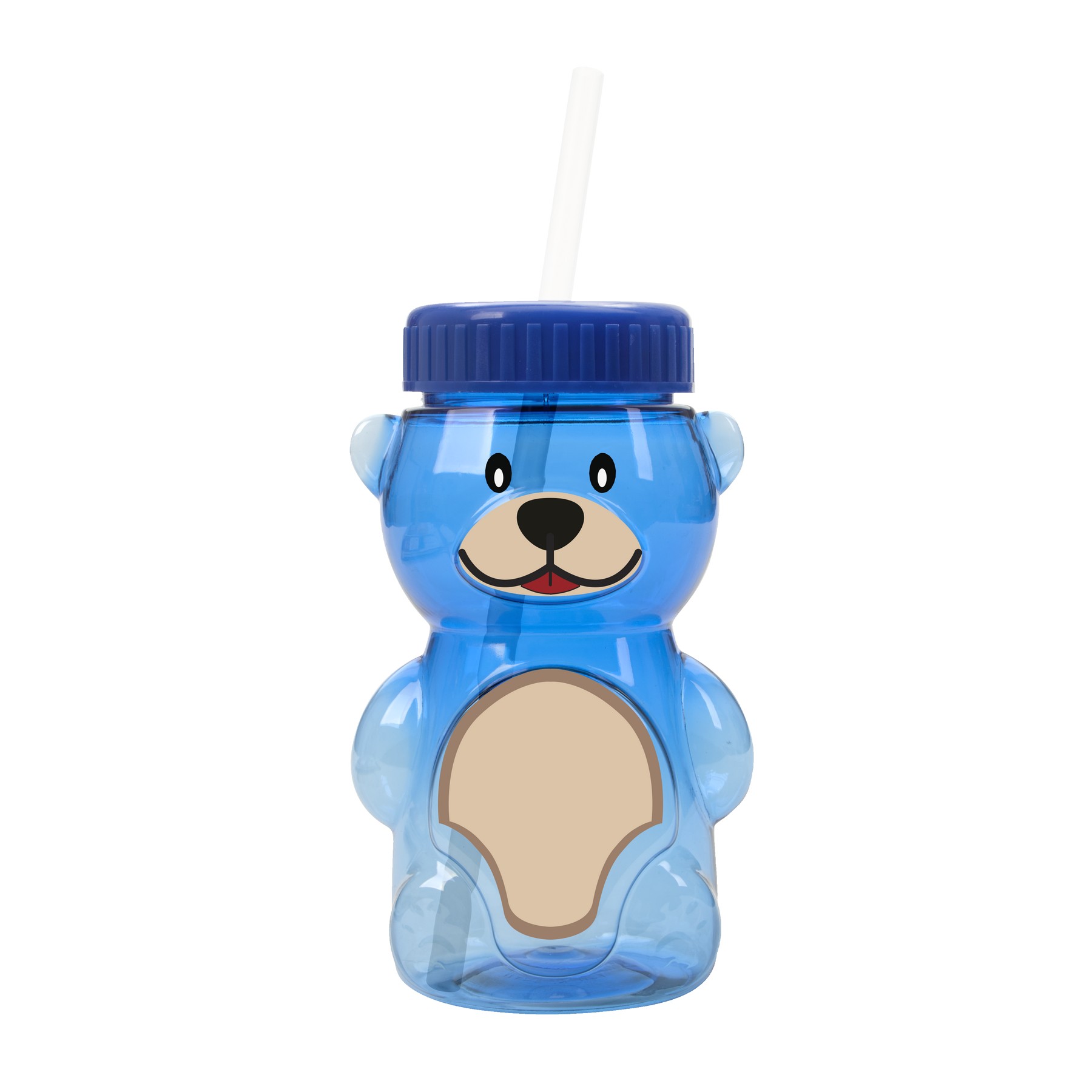 Garyline® Cubbie RPET Bottle with Straw Lid - 20 oz. 2