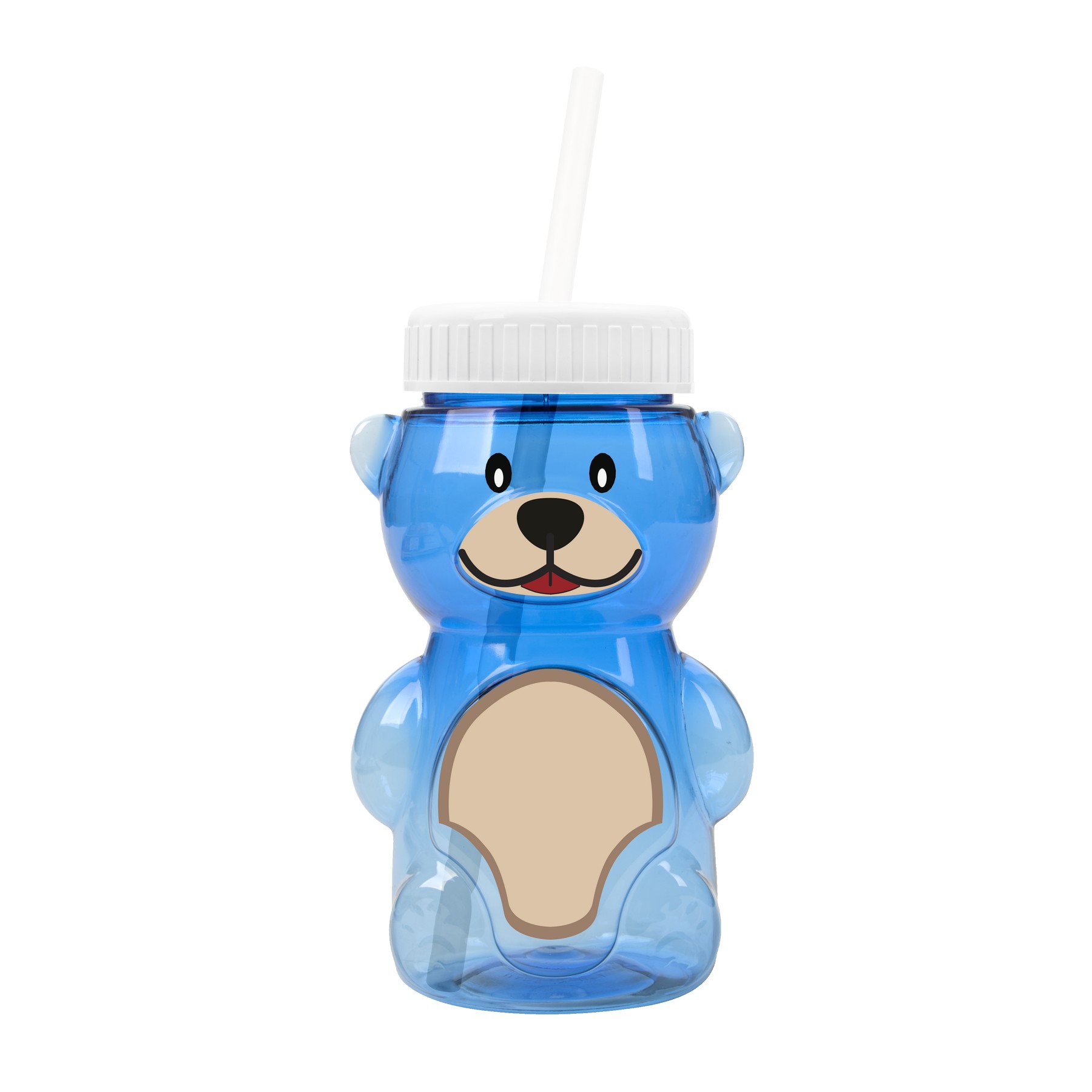 Garyline® Cubbie RPET Bottle with Straw Lid - 20 oz. 2
