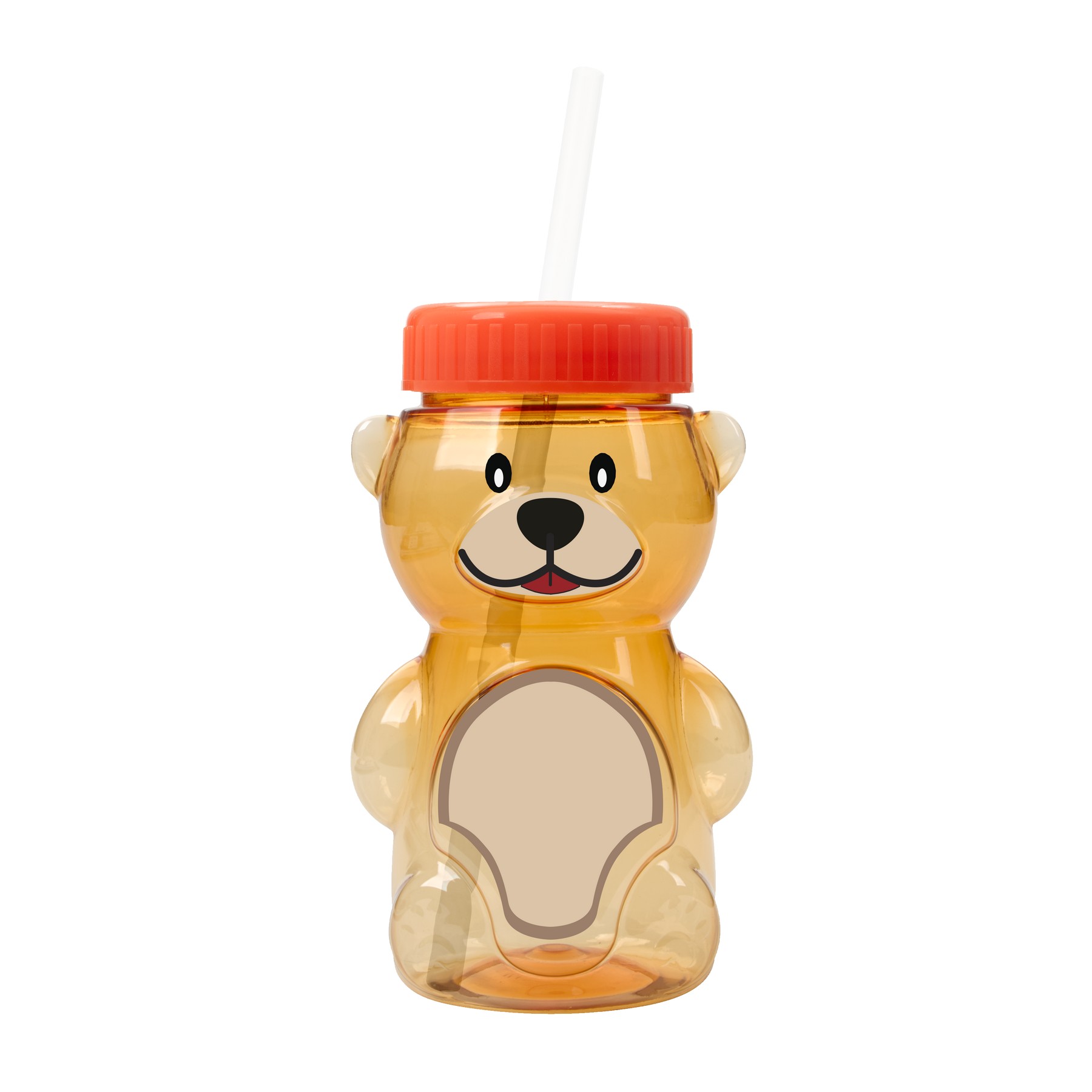 Garyline® Cubbie RPET Bottle with Straw Lid - 20 oz. 2