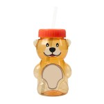 Garyline® Cubbie RPET Bottle with Straw Lid - 20 oz. - 46524S_translucentorange_bottle_orange_lid_frost_straw_bear.png Garyline® Cubbie RPET Bottle with Straw Lid - 20 oz. - 46524S_translucentorange_bottle_orange_lid_frost_straw_bear.png