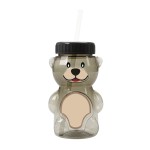 Garyline® Cubbie RPET Bottle with Straw Lid - 20 oz. 2 Garyline® Cubbie RPET Bottle with Straw Lid - 20 oz. 2