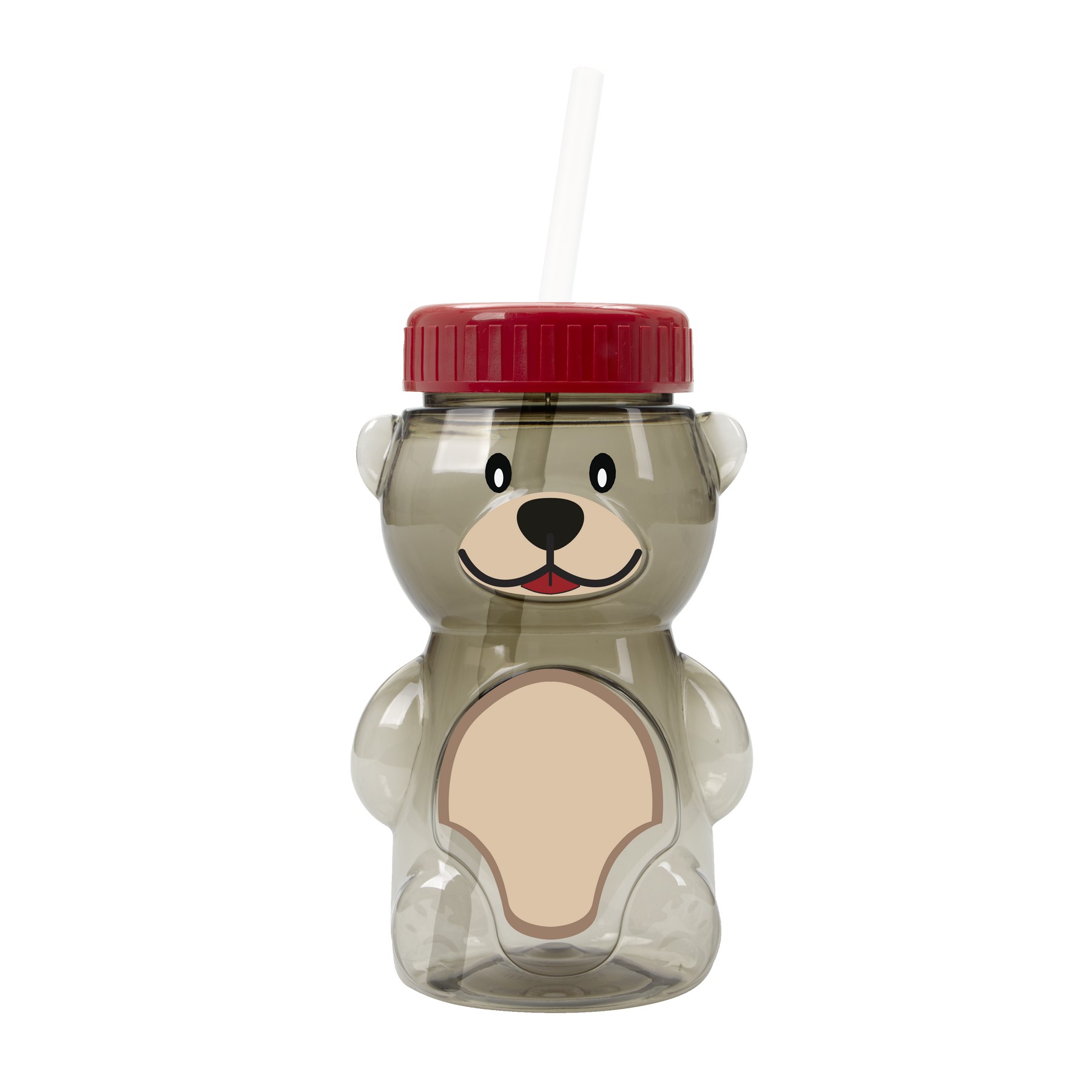Garyline® Cubbie RPET Bottle with Straw Lid - 20 oz. 2