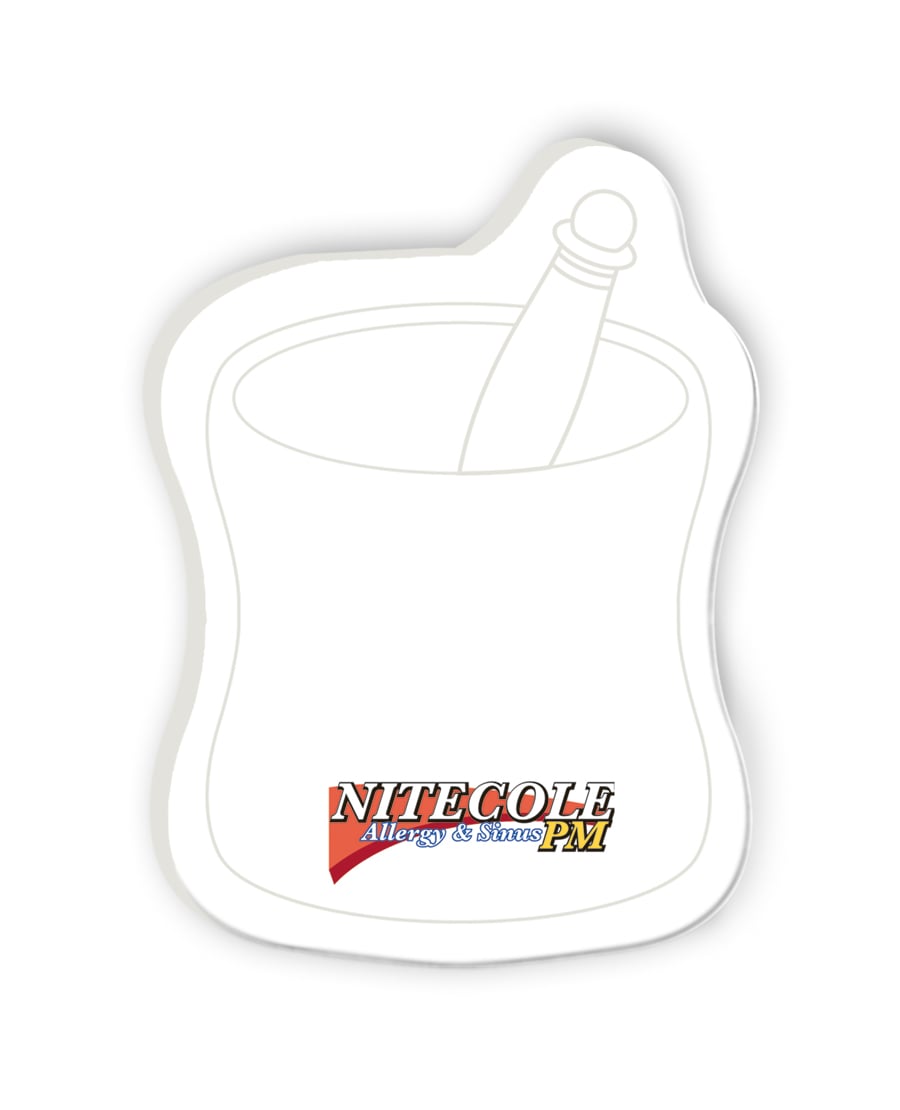 Souvenir® Sticky Note™ 4" x 3" Die Cut Pad, 25 sheet 2