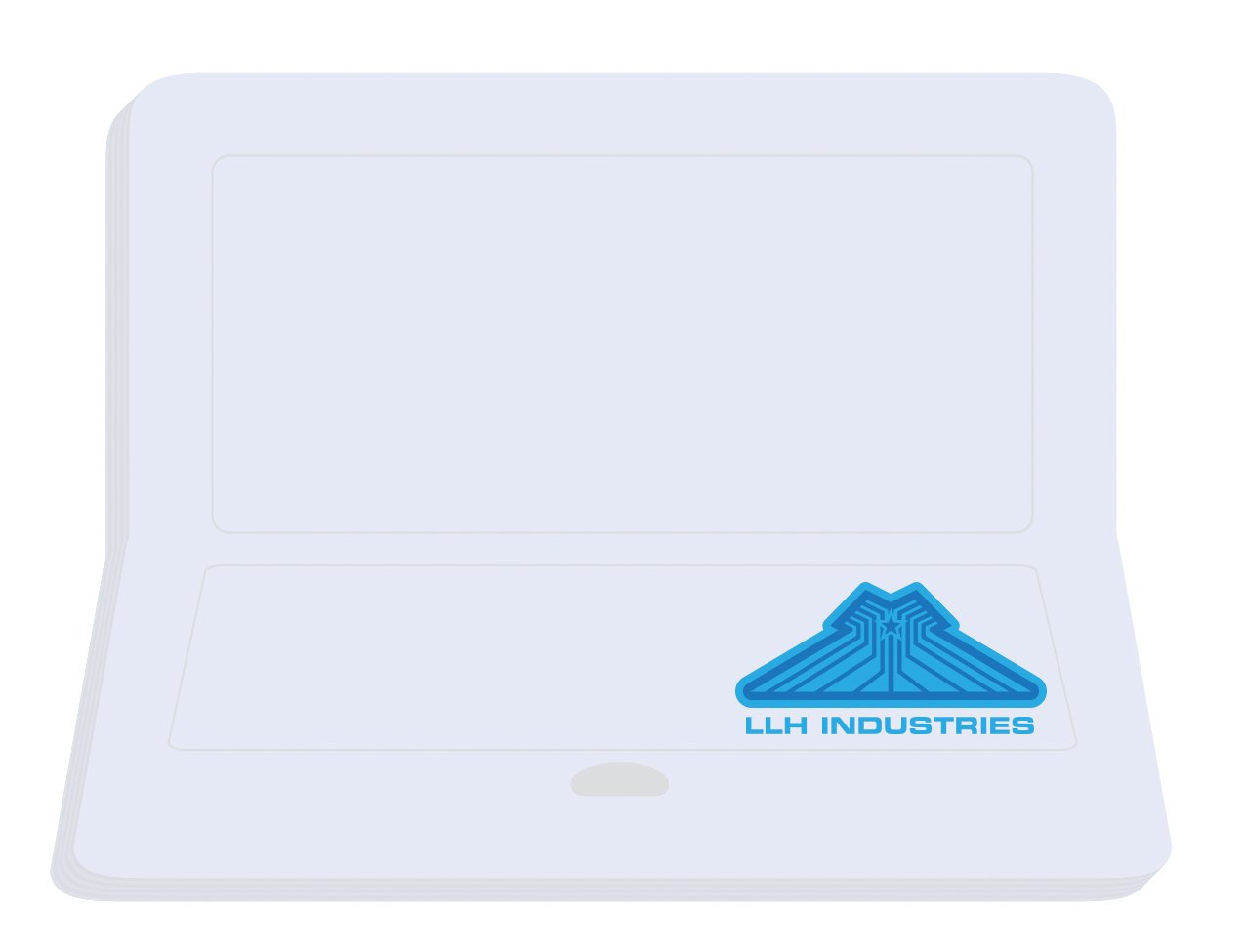 Souvenir® Sticky Note™ 4" x 3" Die Cut Pad, 25 sheet 2