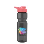 Garyline® Champ Bottle with Drink-Thru Lid - 28 oz. - TB28D_smoke_bottle_salmon_lid_full.png Garyline® Champ Bottle with Drink-Thru Lid - 28 oz. - TB28D_smoke_bottle_salmon_lid_full.png