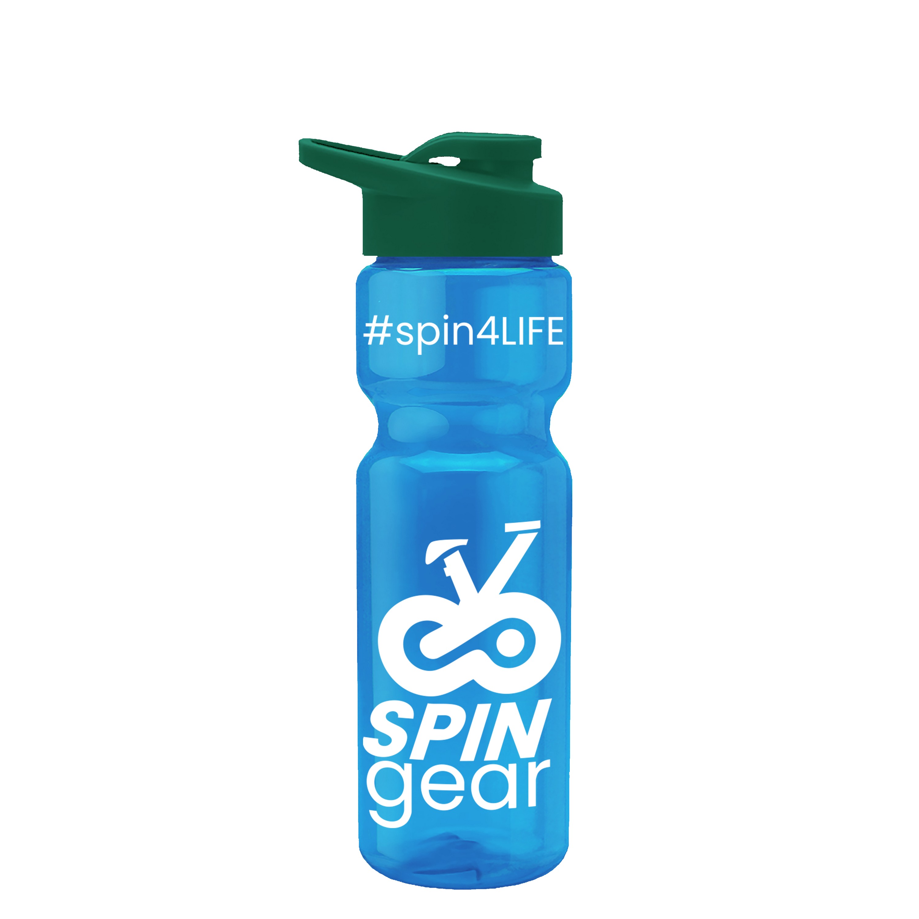 Garyline® Champ Bottle with Drink-Thru Lid - 28 oz. 2