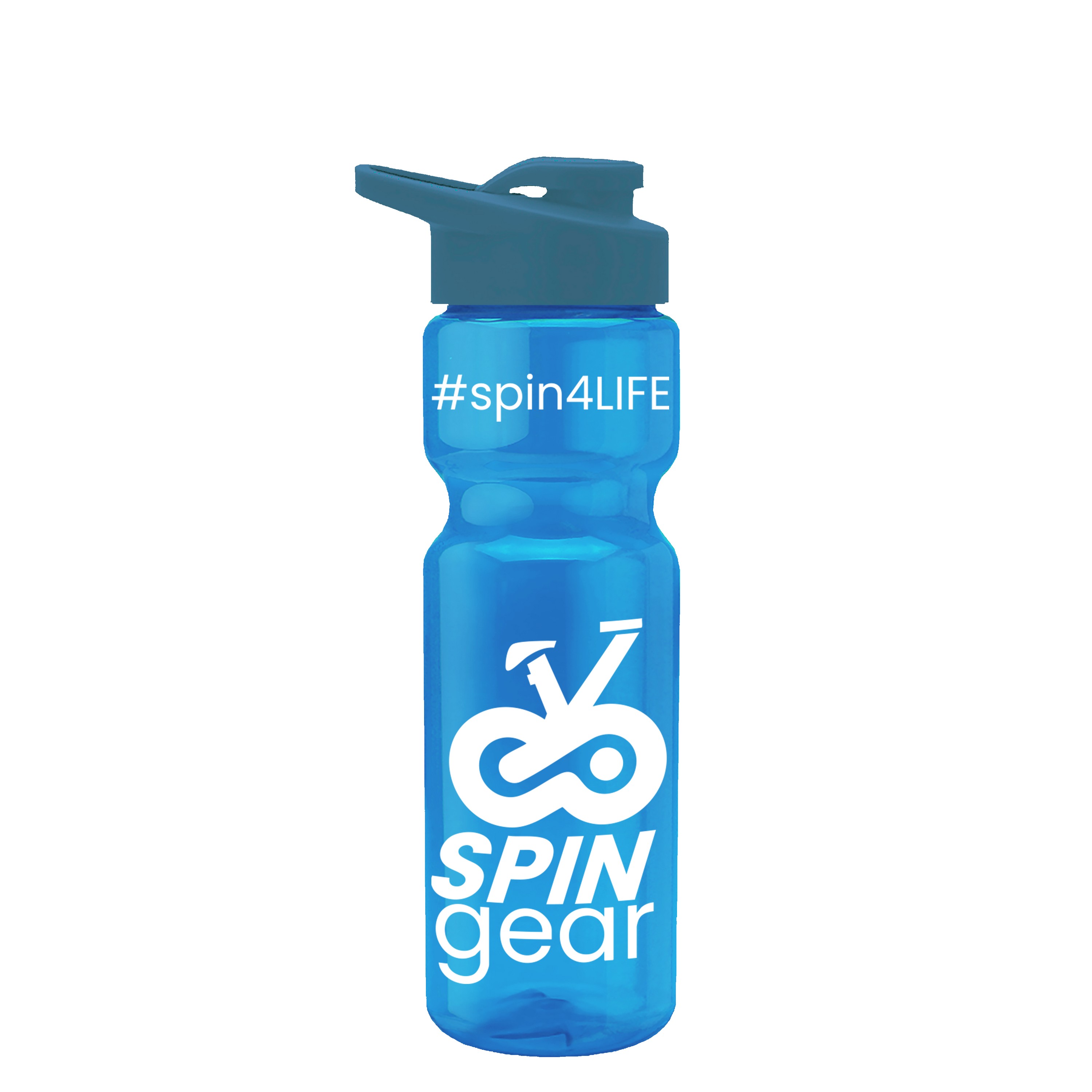 Garyline® Champ Bottle with Drink-Thru Lid - 28 oz. 2