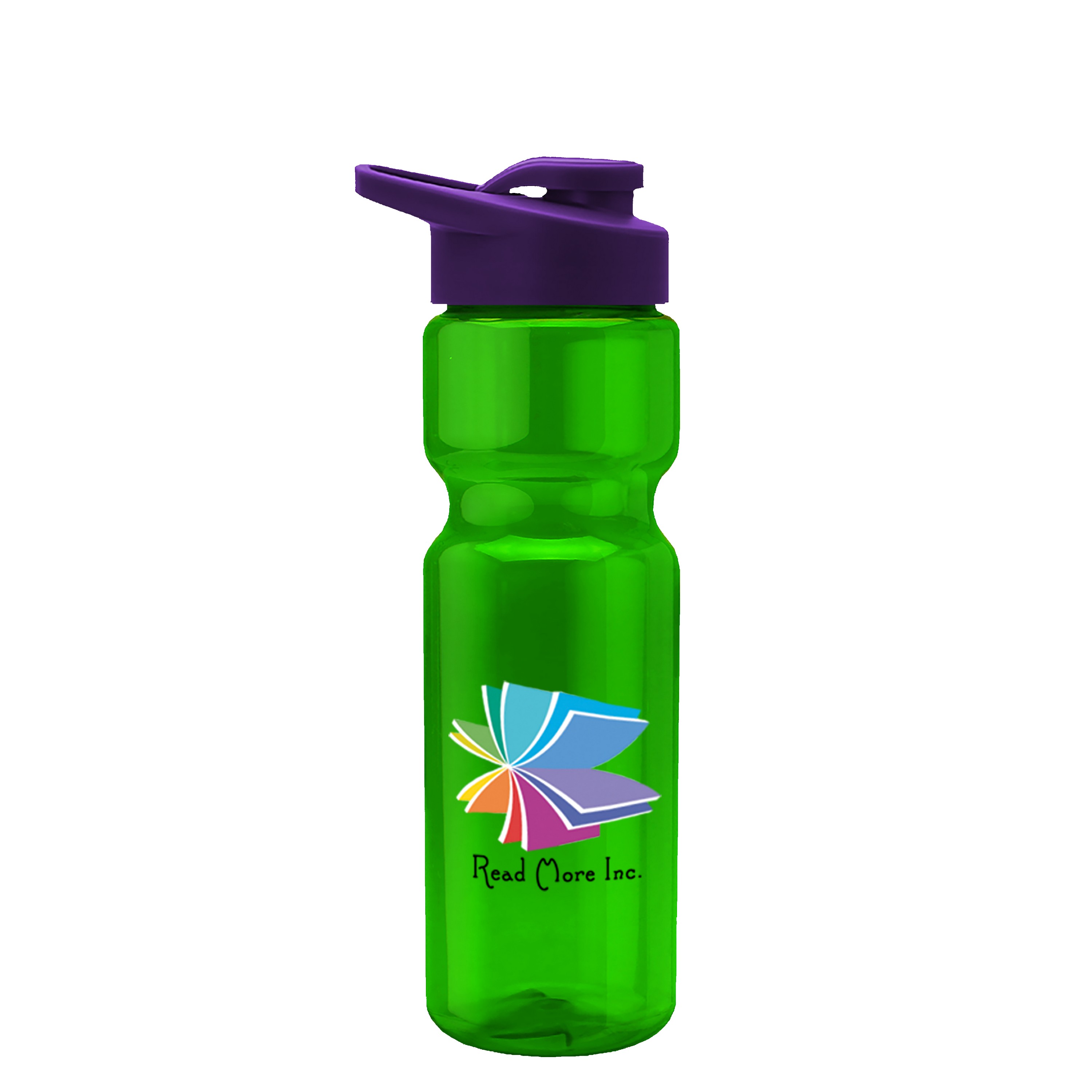 Garyline® Champ Bottle with Drink-Thru Lid - 28 oz. 2