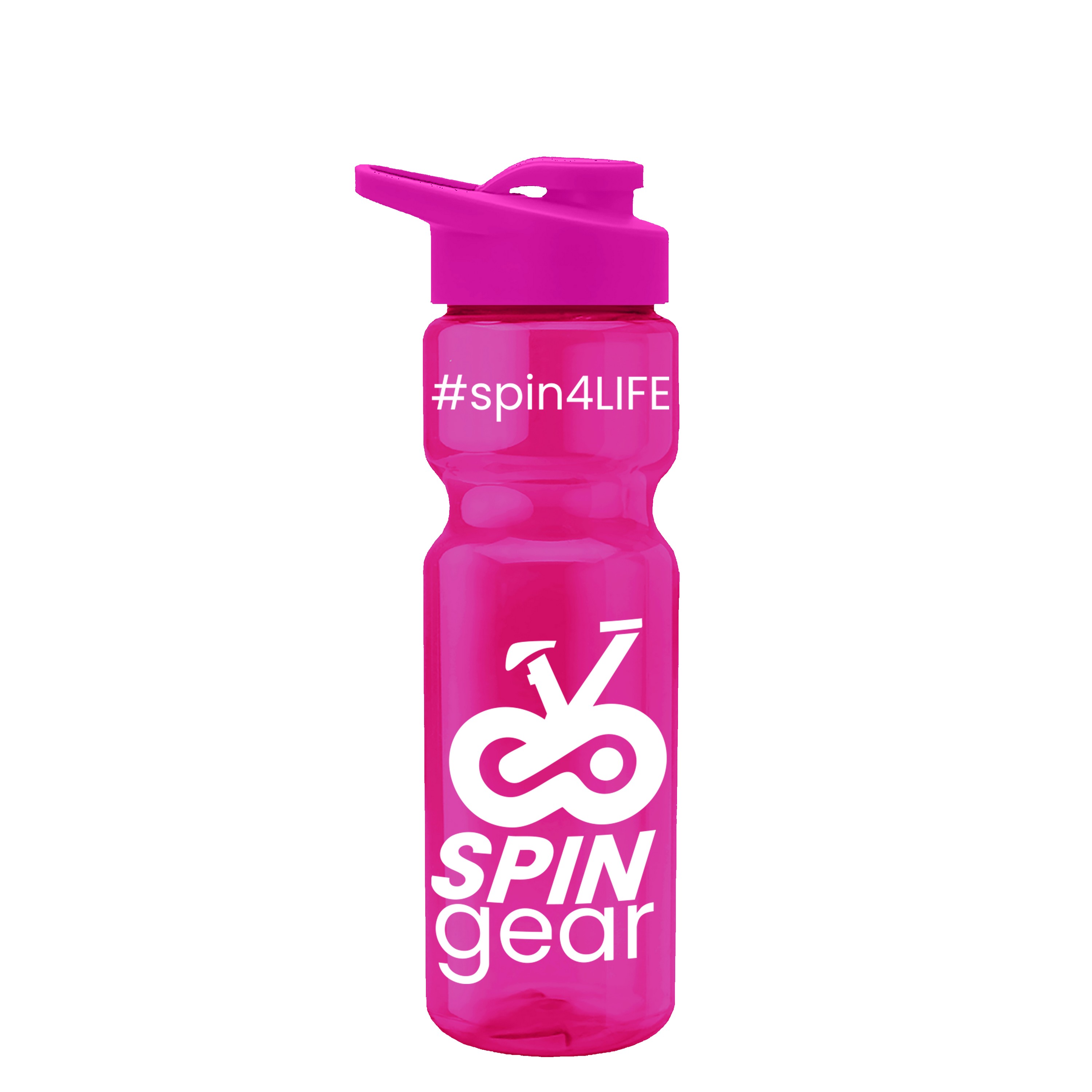 Garyline® Champ Bottle with Drink-Thru Lid - 28 oz. 2