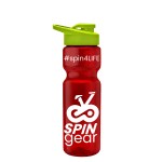 Garyline® Champ Bottle with Drink-Thru Lid - 28 oz. - TB28D_translucentred_bottle_limegreen_lid_1c.png Garyline® Champ Bottle with Drink-Thru Lid - 28 oz. - TB28D_translucentred_bottle_limegreen_lid_1c.png