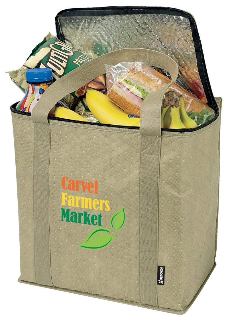 Koozie® Zippered Insulated Grocery Tote 2 Koozie® Zippered Insulated Grocery Tote 2