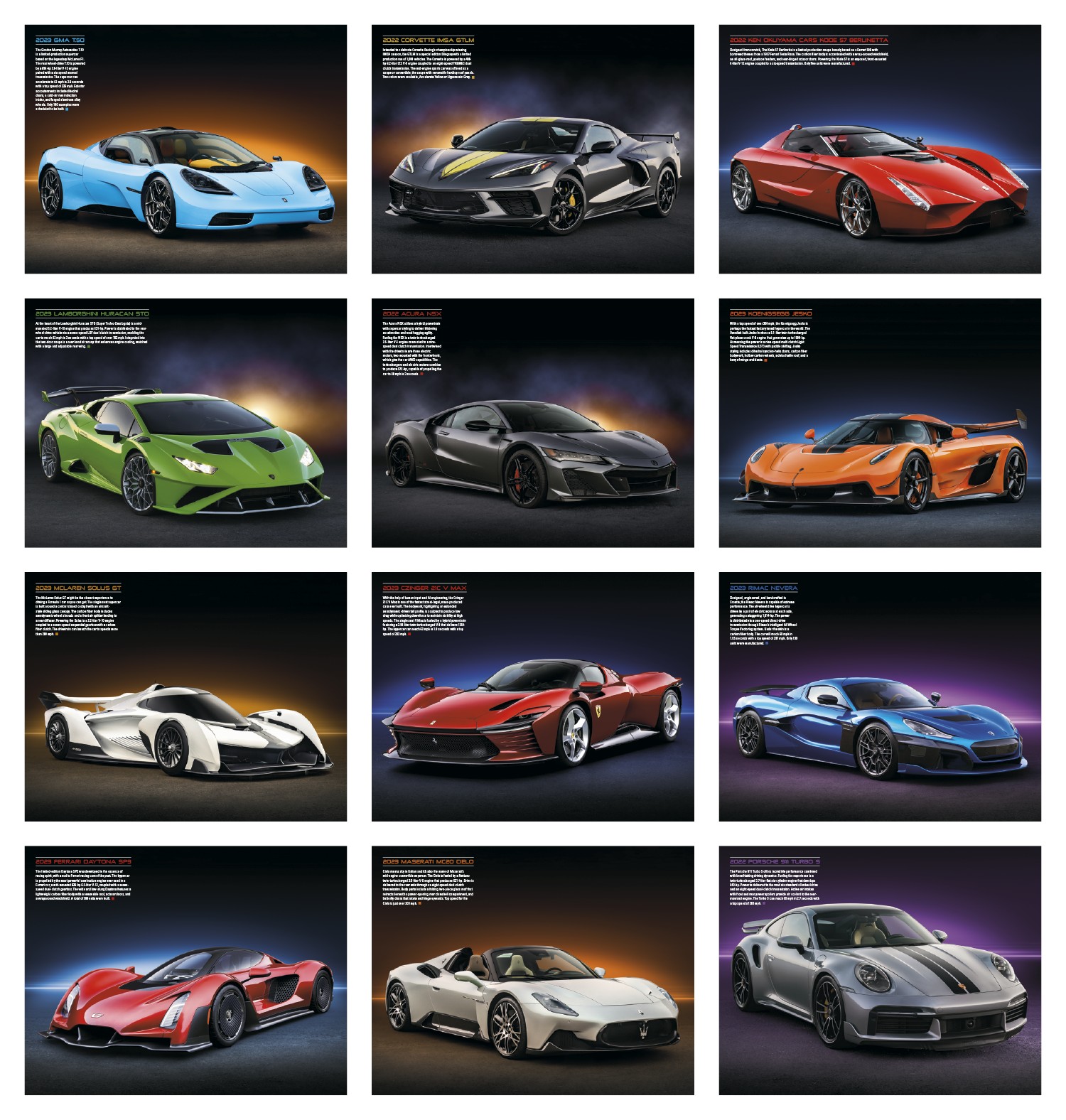 Triumph® Calendars Exotic Cars Calendar 2