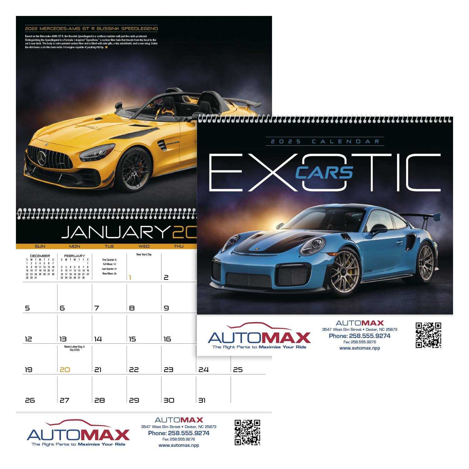 Triumph® Calendars Exotic Cars Calendar 2