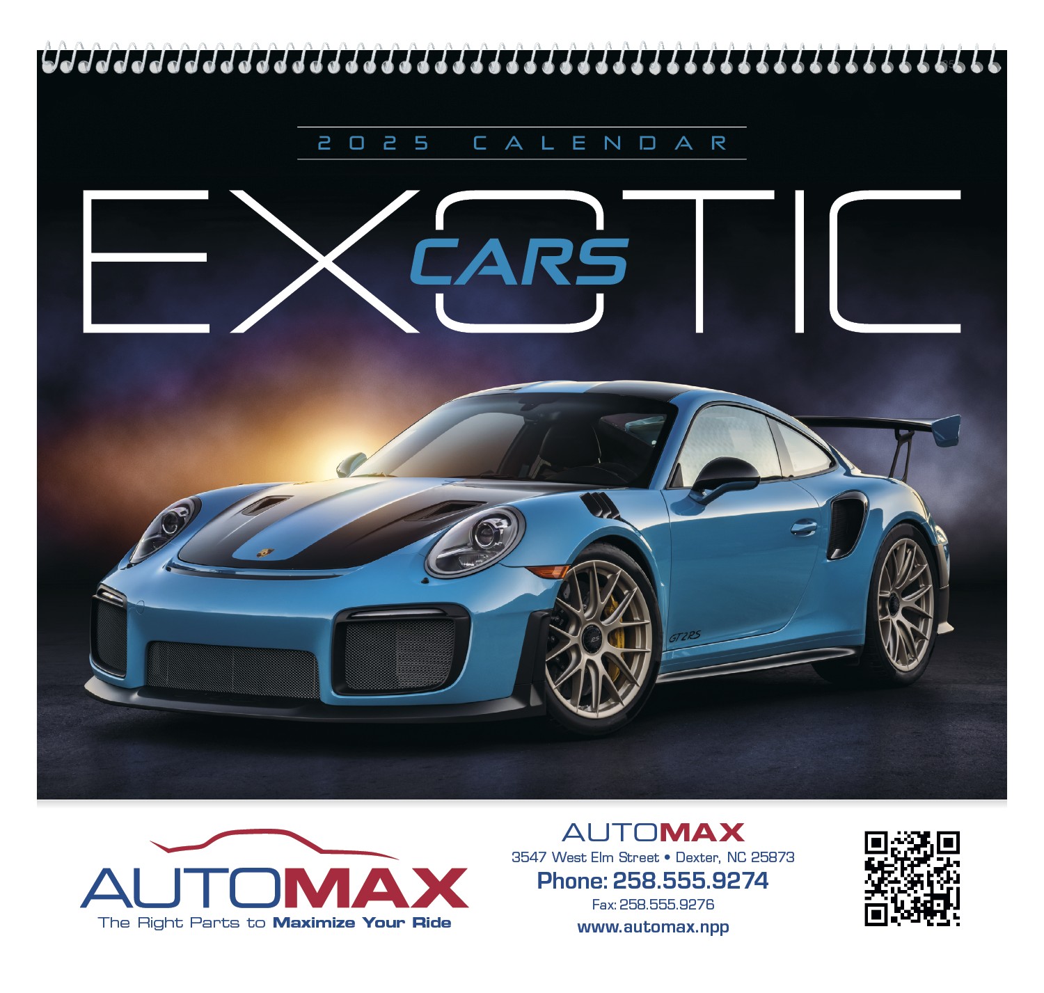 Triumph® Calendars Exotic Cars Calendar 2