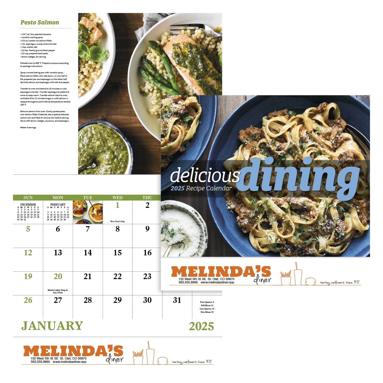 Good Value™ Delicious Dining - Stapled Calendar 2