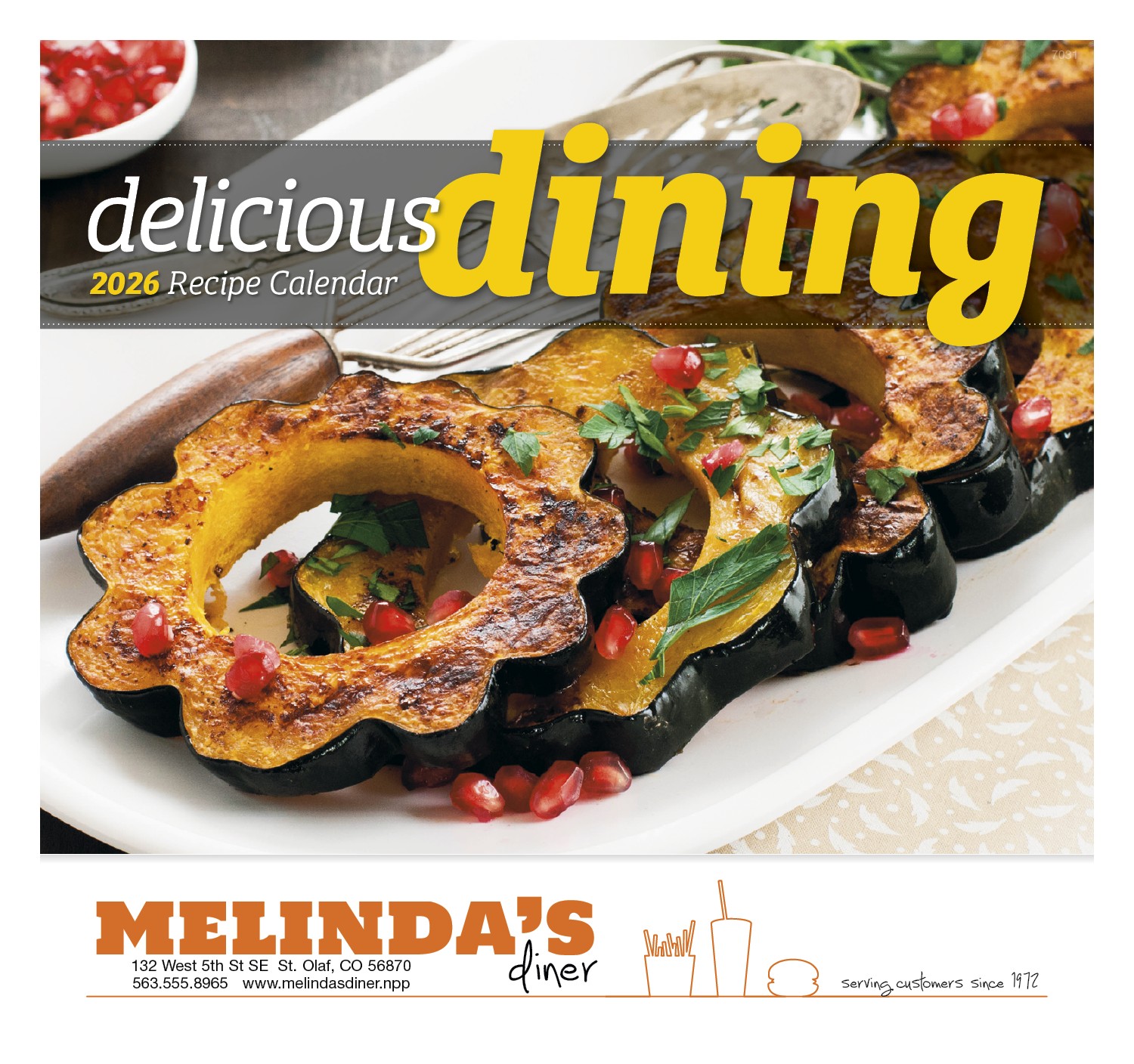 Good Value™ Delicious Dining - Stapled Calendar 2