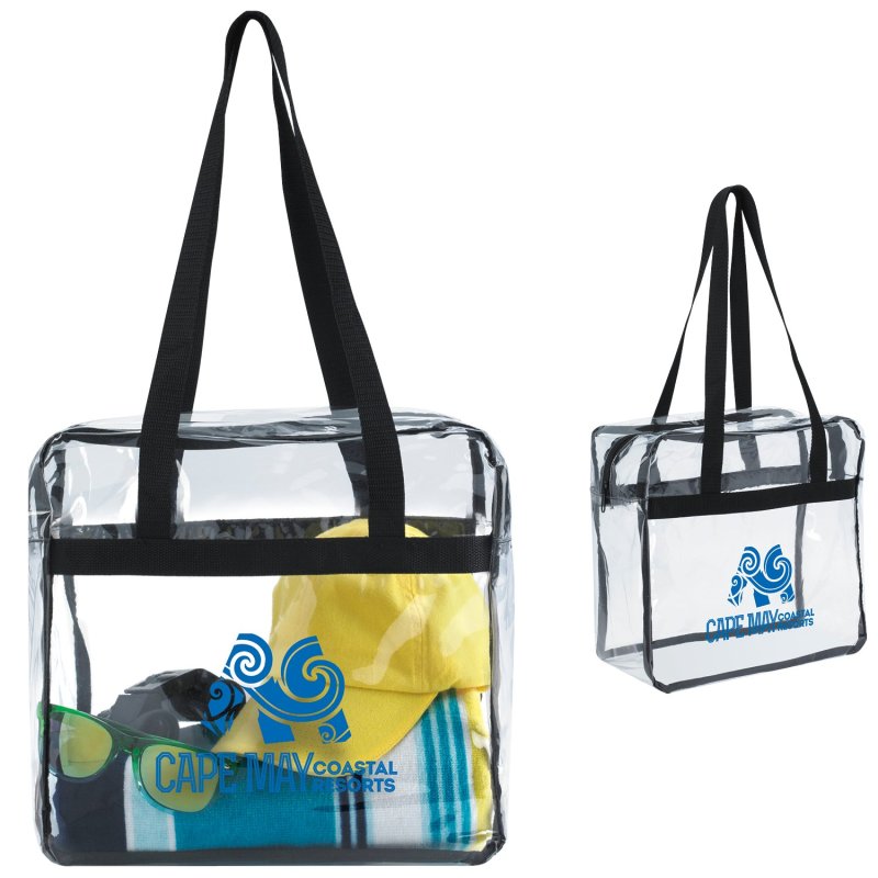 Good Value™ Clear Zippered Tote 2 Good Value™ Clear Zippered Tote 2