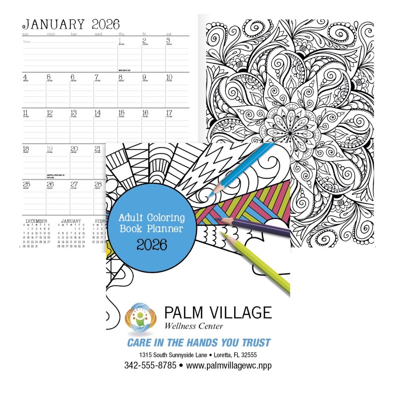Good Value™ Adult Coloring Book Planner 2 Good Value™ Adult Coloring Book Planner 2