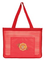 Good Value™ Landscape Mesh Tote - 15924 red image Good Value™ Landscape Mesh Tote - 15924 red image