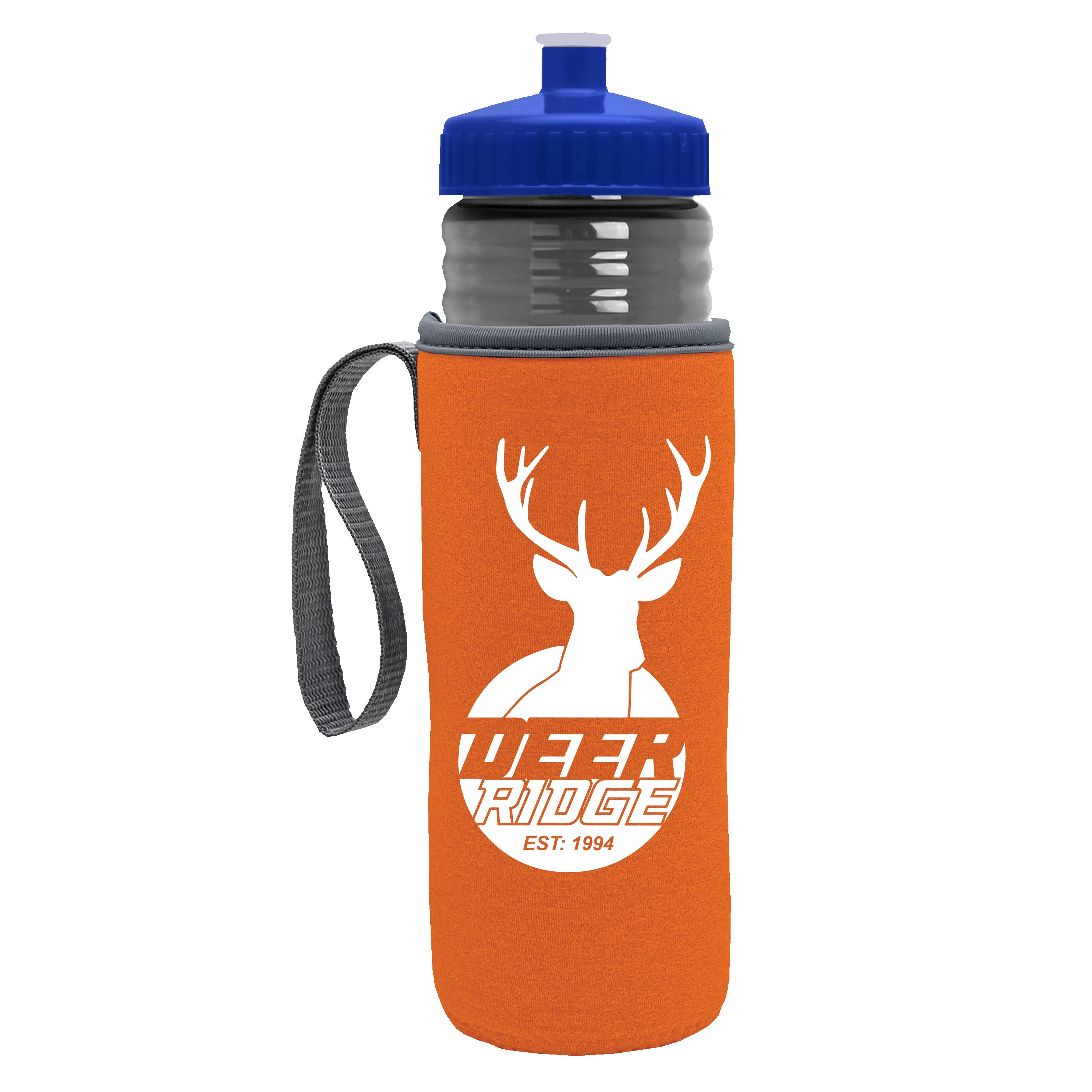 Garyline® Lifeguard Bottle with Push-Pull Lid and Insulated Caddy - 24 oz. 2