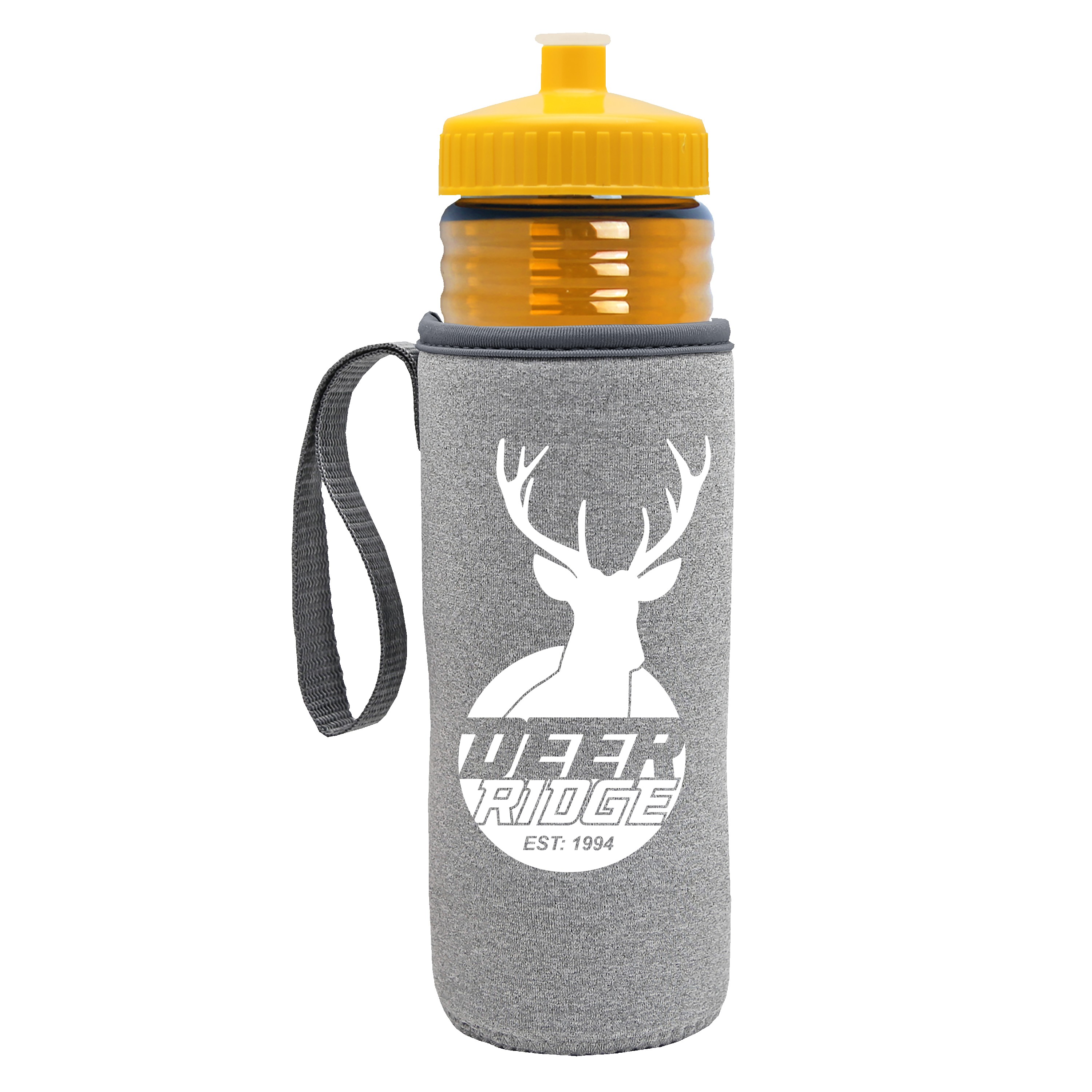 Garyline® Lifeguard Bottle with Push-Pull Lid and Insulated Caddy - 24 oz. 2